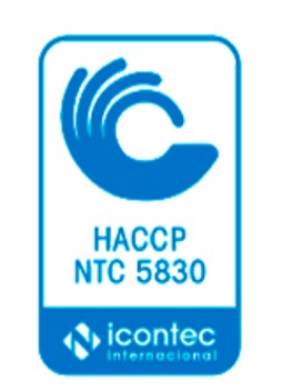 HACCP Certified by Icontec